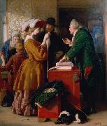 William Mulready Choosing the Wedding Gown Spain oil painting artist